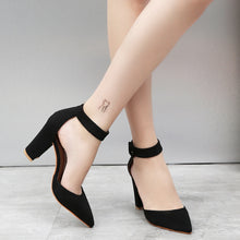 Load image into Gallery viewer, Pumps Women Shoes Sandal High Quality Flock Slip-On