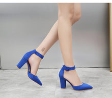 Load image into Gallery viewer, Pumps Women Shoes Sandal High Quality Flock Slip-On