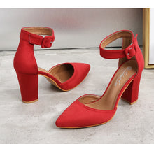 Load image into Gallery viewer, Pumps Women Shoes Sandal High Quality Flock Slip-On
