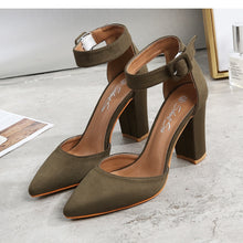 Load image into Gallery viewer, Pumps Women Shoes Sandal High Quality Flock Slip-On