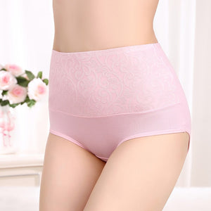 New 5XL Underwear Women Panties High Rise Cotton Briefs