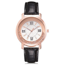 Load image into Gallery viewer, New ladies watch Rhinestone Leather Bracelet Wristwatch Women Fashion Watches