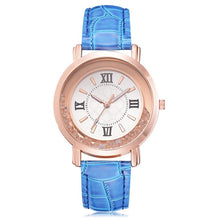 Load image into Gallery viewer, New ladies watch Rhinestone Leather Bracelet Wristwatch Women Fashion Watches