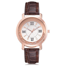 Load image into Gallery viewer, New ladies watch Rhinestone Leather Bracelet Wristwatch Women Fashion Watches