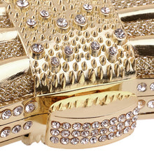 Load image into Gallery viewer, Luxury Brand Design Rivet Decoration Clutch Bag Women Diamonds