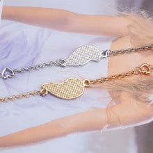 Load image into Gallery viewer, 2pcs/set Trendy Best Friends Bracelet Gold Silver Puzzle Love Heart Bracelets