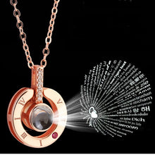 Load image into Gallery viewer, Projection Pendant Necklace