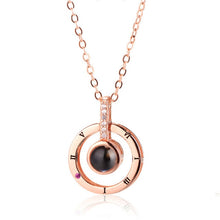 Load image into Gallery viewer, Projection Pendant Necklace