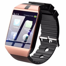 Load image into Gallery viewer, Bluetooth Smart Watch Mens Sports Smartwatch DZ09 Android Phone Call Relogio 2G GSM SIM TF Card Camera for Phone PK GT08 A1