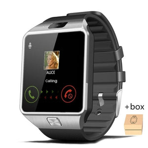 Bluetooth Smart Watch Mens Sports Smartwatch DZ09 Android Phone Call Relogio 2G GSM SIM TF Card Camera for Phone PK GT08 A1