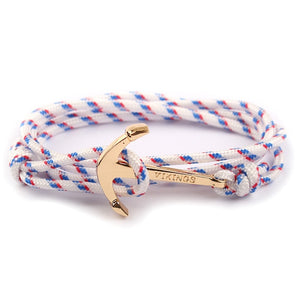 HOMOD 2019 Hot Stainless Steel Anchor Bracelets Men Nautical Survival Rope Chain