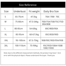 Load image into Gallery viewer, 3pcs/set bra With Pads Seamless push up bra plus size XXXL underwear wireless Active Bra black/white Drop shipping