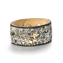 Load image into Gallery viewer, Stone Beacelets For Women Wrap Cuff Slake Leather Bracelets