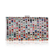 Load image into Gallery viewer, SEKUSA Acrylic Candy Color Clutch Bag Lady Party Wedding Evening Bag Shoulder Chain Purse