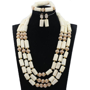 Traditional Coral Beads Jewelry Set