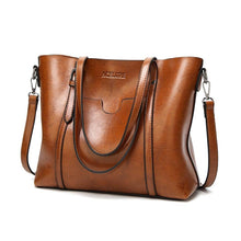 Load image into Gallery viewer, ACELURE Women bag Oil wax Women&#39;s Leather Handbags Luxury Tote