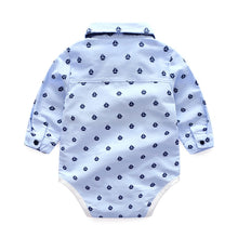 Load image into Gallery viewer, New Baby Boys Gentleman Formal Suit Long Sleeve Romper