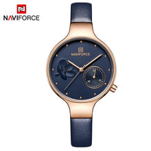 Load image into Gallery viewer, NAVIFORCE Women Fashion Blue Quartz Watch  2019