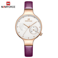 Load image into Gallery viewer, NAVIFORCE Women Fashion Blue Quartz Watch  2019