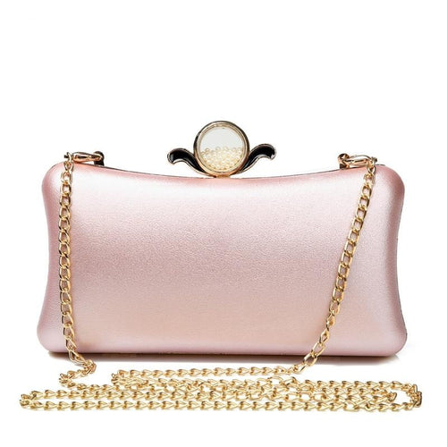 Luxury Gold Silver Evening Purse Women