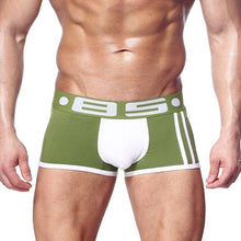 Load image into Gallery viewer, Men Boxer Trunks Gay Penis Pouch Home Sleepwear