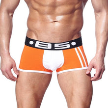 Load image into Gallery viewer, Men Boxer Trunks Gay Penis Pouch Home Sleepwear