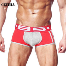 Load image into Gallery viewer, Men Boxer Trunks Gay Penis Pouch Home Sleepwear