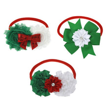 Load image into Gallery viewer, 3pcs Baby Girl Bowknot Flower Headband with Sequin.