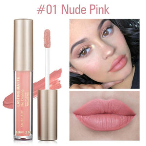 SACE LADY Matte Lipstick Makeup 23 Color Liquid Lipstick Red Nude Lip