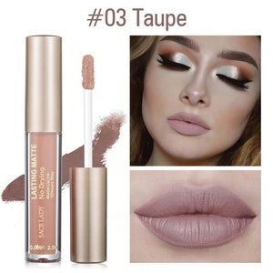 SACE LADY Matte Lipstick Makeup 23 Color Liquid Lipstick Red Nude Lip