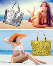 Load image into Gallery viewer, 2019 Fashion Bao Women luxury Handbag Beach Silver Bag