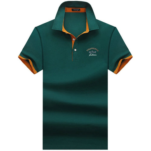 Men Polo Shirt Business & Casual Short Sleeve