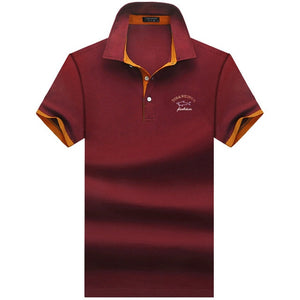 Men Polo Shirt Business & Casual Short Sleeve