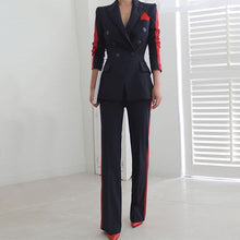 Load image into Gallery viewer, New arrival women high quality temperament fashion wild suit slim pant comfortable thick warm trend outdoor office pant suits