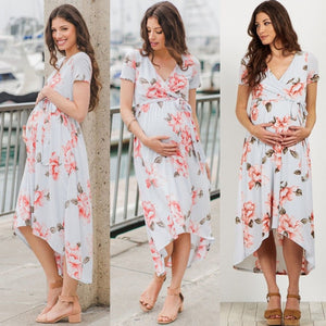 New Style Long Maxi Dresses Maternity Gown