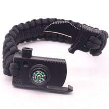 Load image into Gallery viewer, Braided Bracelet Men Multi-function Paracord Survival Bracelet