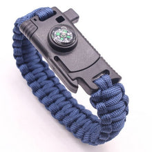 Load image into Gallery viewer, Braided Bracelet Men Multi-function Paracord Survival Bracelet