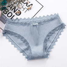 Load image into Gallery viewer, Lace Panties Women&#39;s Cotton Underwear