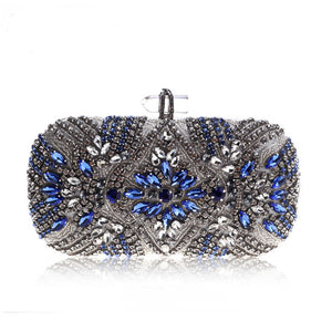 Luxury Women Clutch Bag Crystal Evening Bags Chain Shoulder