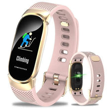 Load image into Gallery viewer, BANGWEI Women Smart Watch LED Waterproof Smart Watch Men Heart Rate Blood Pressure Sport Watch Pedometer Clock For Android iOS