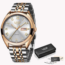 Load image into Gallery viewer, Relojes Hombre 2019 New LIGE Mens Watches Top Brand Luxury Full Steel Business Quartz Watch