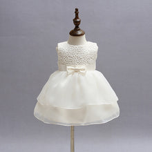 Load image into Gallery viewer, Baptism Dress For Baby Girl White First Birthday Party