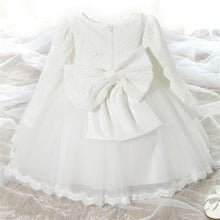 Load image into Gallery viewer, Baptism Dress For Baby Girl White First Birthday Party