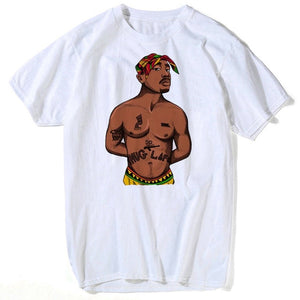 Tupac 2pac t shirt  Hip Hop T Shirts rapper Snoop Dogg.