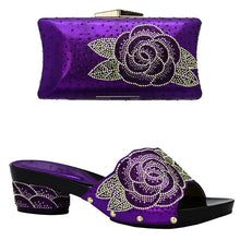 Load image into Gallery viewer, New Arrival Italian Shoes with Matching Bags Set.