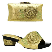 Load image into Gallery viewer, New Arrival Italian Shoes with Matching Bags Set.