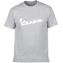 Load image into Gallery viewer, Vespa T Shirt Men 2019 Funny Vespa T-shirt 100% Cotton Summer Short Sleeve Round Neck Tees