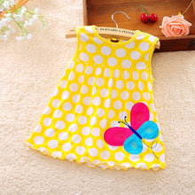 Load image into Gallery viewer, Summer New Girls Fashion Infantile Dresses Cotton