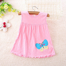 Load image into Gallery viewer, Summer New Girls Fashion Infantile Dresses Cotton