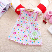 Load image into Gallery viewer, Summer New Girls Fashion Infantile Dresses Cotton